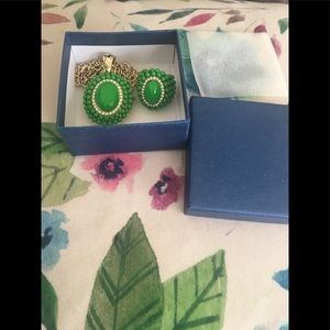 Chroma, Austrian Crystal, Ring Sz7, Pendant & Neck